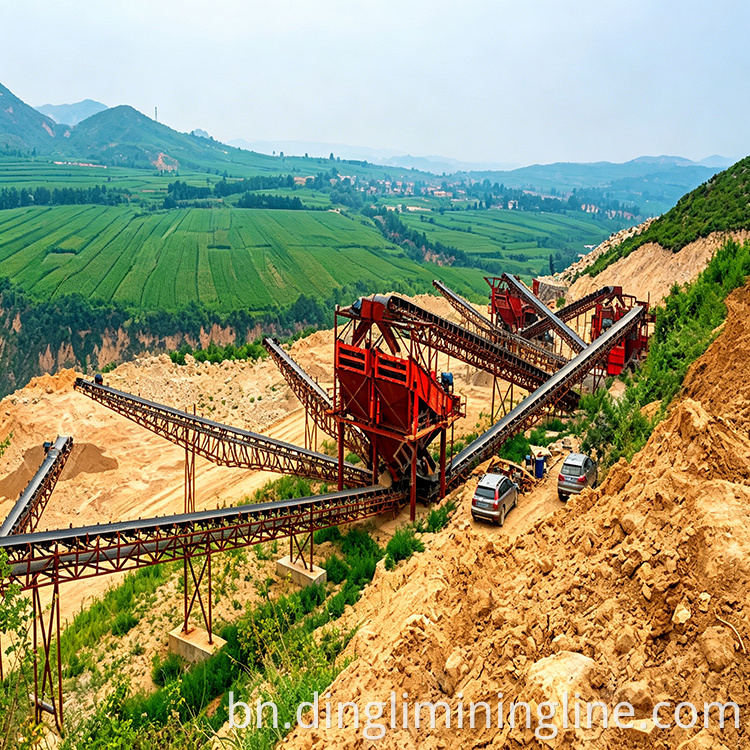 Aggregate Processing Line